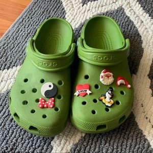 Green Crocs
